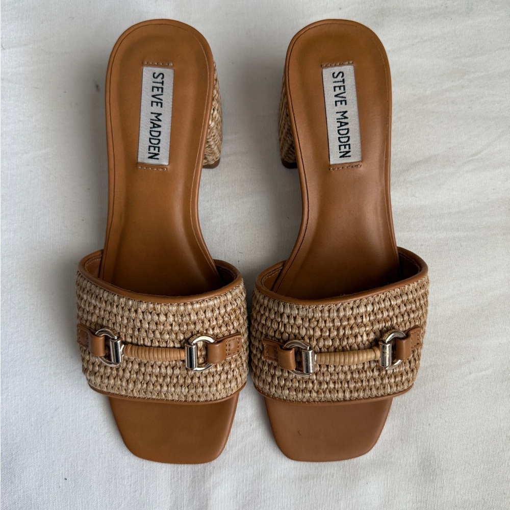 Steve Madden Raffia Sandals